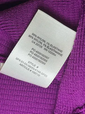 Aritzia Babaton Purple Ribbed Sculpt Knit Cropped Halter Top Women’s Size Small thumbnail 7