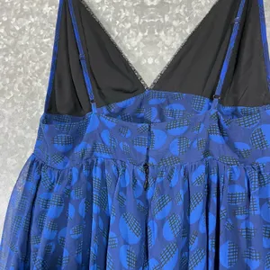 Urban Outfitters Sparkle & Fade Blue Y2K Punk Princess Dress - Size Medium Prom thumbnail 7