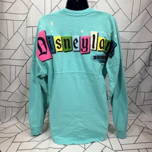 Disney Spirit Jersey Adult XS Teal 2024 Run Disney Disneyland‎ Half Marathon thumbnail 3