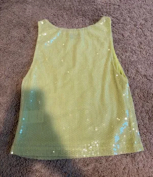 White Fox Sequin Top thumbnail 1