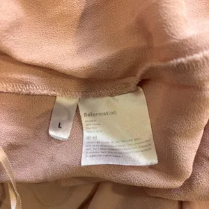 Reformation Winslow Wrap Maxi Dress in Blush Pink Women's Size Large READ FLAW thumbnail 8