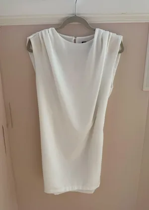 ZARA Dress Mini White thumbnail 1