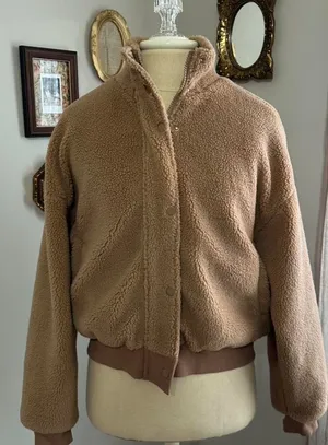 Woman’s Brown Teddy jacket  thumbnail 5