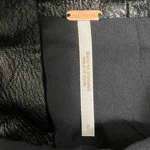 Free People‎ Payton Womens 0 Black Faux Leather Mini Skirt Paperbag Waist Y2K thumbnail 8