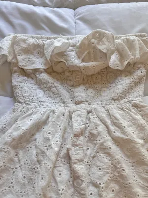 Meshki Mini Dress White thumbnail 2