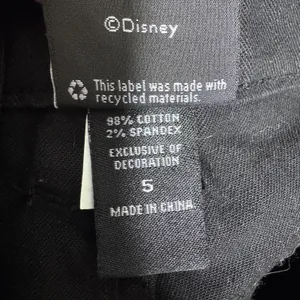 Disney Villains Black Embroidered Shortalls Overalls 4X Plus Size Poison Apple thumbnail 14