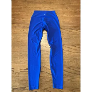 lululemon athletica Women's S Blue Ankle Leggings Pull On Stretch Yoga thumbnail 2