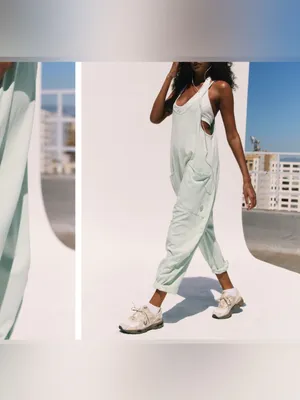 NWT Free People FP Movement Hot Shot Onesie - pistachio mint green - XL thumbnail 6