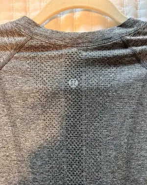 Lululemon Grey Swiftly Short Sleeve thumbnail 4