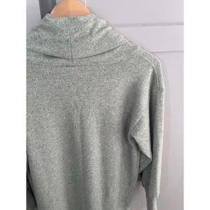 Maeve Anthropologie Cowl Neck Tunic Sweater Sage Green Heathered Knit XS thumbnail 5