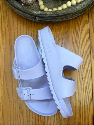Birkenstock Lilac Stealth Buckle EVA Slide Sandals for Women thumbnail 5