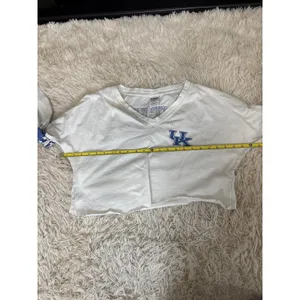 Victoria's Secret PINK Kentucky Wildcats Sequin Crop Long‎ Sleeve Shirt thumbnail 6