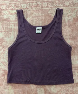 TNA Aritzia Tank Top Purple thumbnail 1
