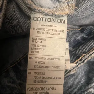Cotton On  A Line denim mini skirt thumbnail 4