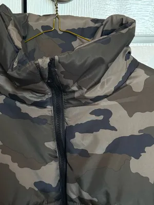 wild fable camo cropped puffer coat thumbnail 2