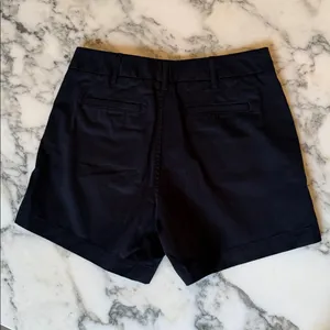 NWOT Quince Black Organic Cotton Stretch Chino Shorts sz 2 Women's 4" Inseam thumbnail 7