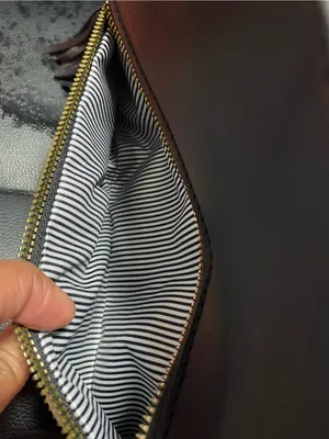 Unbranded Black Crossbody Bag with Striped Accent and Tassel Detail thumbnail 12