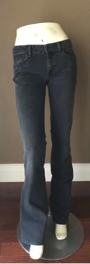 7 For All Mankind Black Jeans Bootcut thumbnail 1