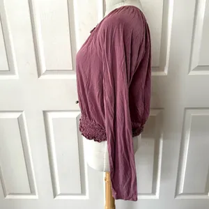 American Eagle Outfitters purple long sleeved top thumbnail 4