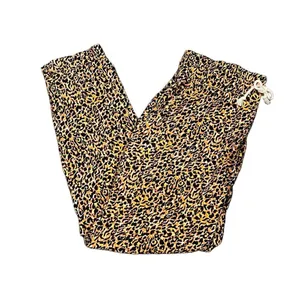 Hurley Leopard Animal Wide Elastic Waistband Drawstring Loungewear Pants XL thumbnail 2