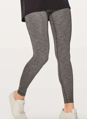 Lululemon Wunder Under Hi-Rise Tight Full-On Luxtreme 28", Heathered Black thumbnail 1