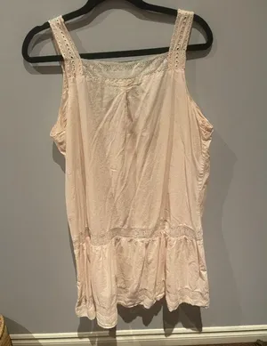 Cute Light Pink Glam Vintage Soul Dress In Size L thumbnail 5
