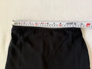 Whimsy Goth Black Mesh Midi Skirt Fairy-Grunge Romantic Floral Ruffle Y2K Sheer thumbnail 9