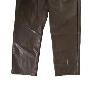 Abercrombie & Fitch Curve Love Vegan Leather 90’s Relaxed Ultra High 33 16 Short thumbnail 6