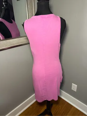 L*Space x Revolve Seaview Barbie Pink Knot Mini Dress Small . thumbnail 4