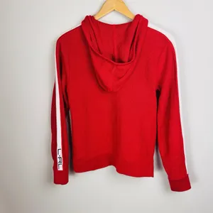 Ralph Lauren Active Red/White Hooded Zip Up Sweater Jacket Women's Size Medium‎ thumbnail 13