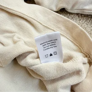 Vetta Capsule Raglan Sweatshirt Vintage Cream Stretch Cotton XS thumbnail 4