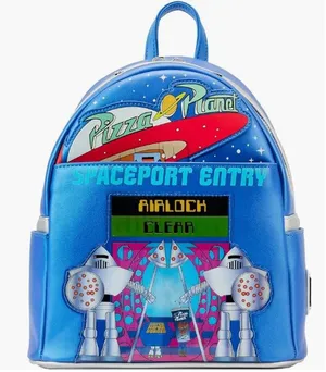 Loungefly Pixar Toy Story Pizza Planet Space Entry Mini Backpack NEW thumbnail 1