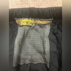 Aviator Nation Black Quilted Sweatpants large new thumbnail 5