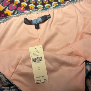 NWT Anthropologie Eva Franco Pink Floral‎ Print Halter Neck Crop Top Size 8 thumbnail 5
