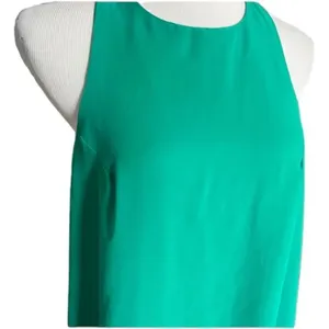 Womens Lulus Stunning Green Sleeveless Sheath Mini Dress - Sz L thumbnail 2