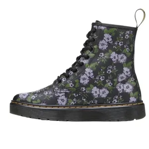 Dr. Martens Zavala Primrose Floral Hydro Combat Boots Womens Size 6 Docs Purple thumbnail 7