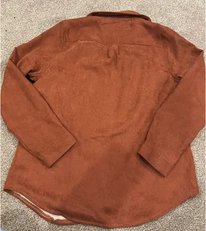 Burnt orange/brown shacket Orange thumbnail 2