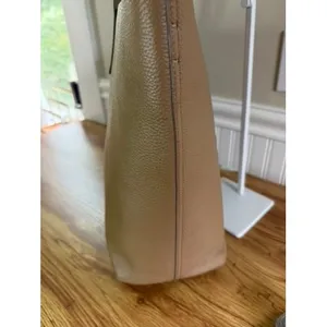 Cuyana Classic Structured Leather Tote Bag Cappuccino Tan OS thumbnail 8