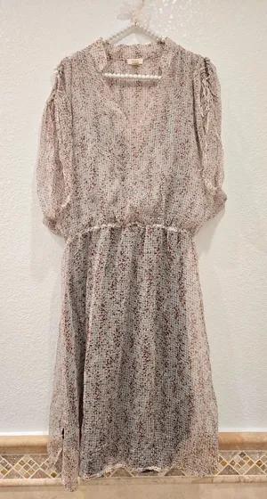 Anthropologie TINY Silk midi Dress Small thumbnail 1