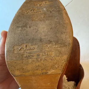 Vintage Nina Leather Mules thumbnail 11