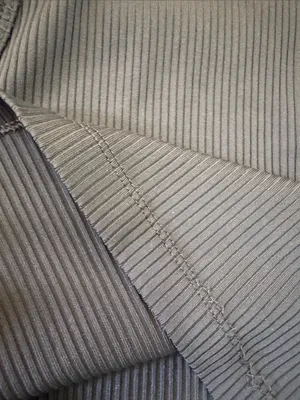 ASOS Grey Ribbed Crop Tank Top thumbnail 4
