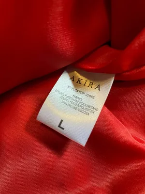 🆕 AKIRA Hot Cropped Aussy Moto Bomber Jacket Vegan Leather NWOT thumbnail 7