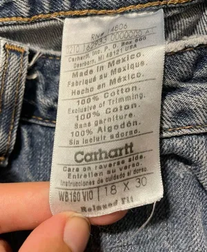 Vintage Women’s Carhartt Denim Jeans thumbnail 5