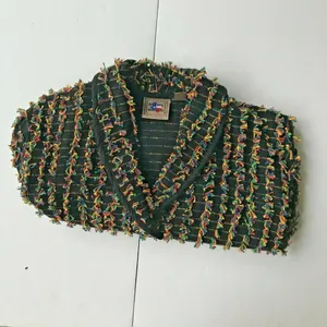 Don't Mess with Texas Jacket Blazer Large Multi Color Concho Buttons Vin… thumbnail 8