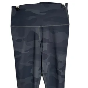 alo Yoga High-Waist Camo Vapor Legging Black Camouflage, Size S, New Without Tag thumbnail 5