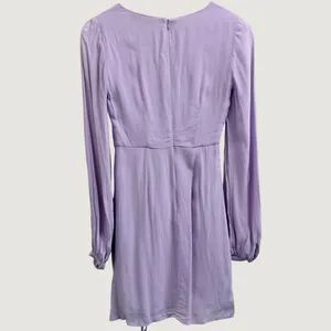 L'Academie The Pearl Mini Dress XS Lavender Ruched Soft Girl Coquette Feminine thumbnail 4