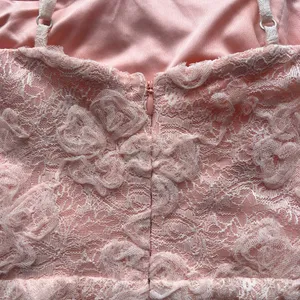 Lulus Joni Blush Pink 3X Floral Appliqué Lace Maxi Dress thumbnail 13