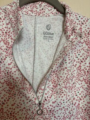 GG Blue Women's Shirt Top Tank Sleeveless Golf Tennis Pickleball Pink Size Small thumbnail 3