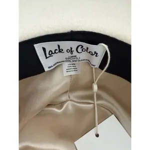 NWT Lack Of Color IVY BEVERLY Australian Wool Hat | Ivory & Green Large thumbnail 9