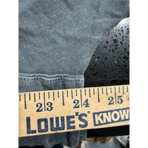 Free People Movement Womens Gray Mineral Wash Boxy Crop Tee Shirt Small 3814 thumbnail 6